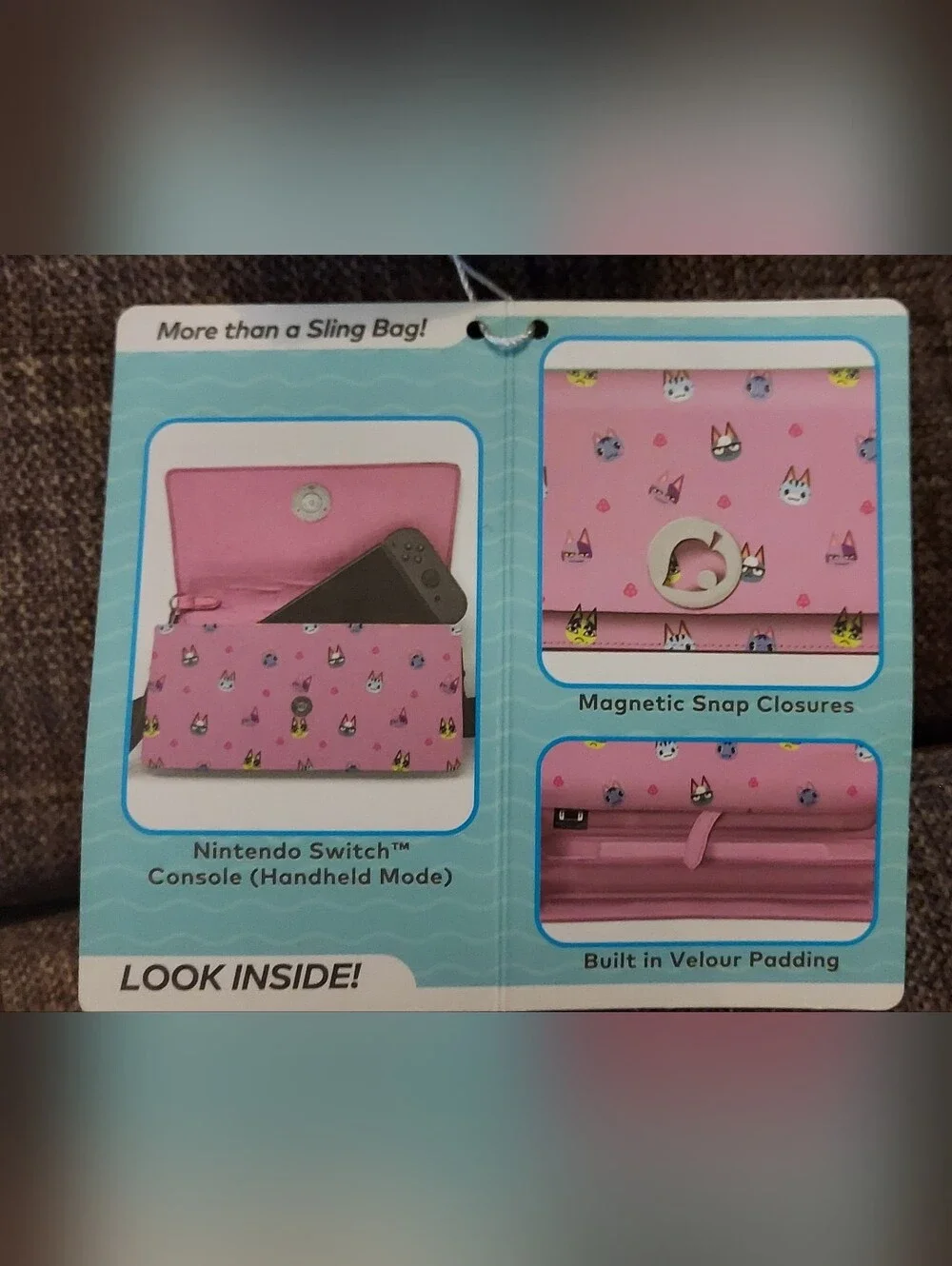New Animal Crossing New Horizons Sling Bag